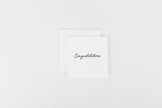 Congratulations - Mini Notecard