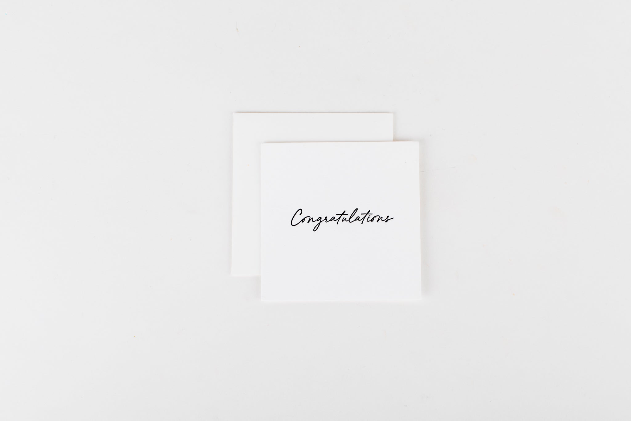 Congratulations - Mini Notecard