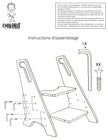 Le Mini Propre - Banc de toilettes évolutif en bois pour enfants