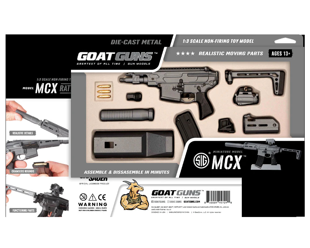 GoatGun Toy Mini Display Model – Metal Collectible