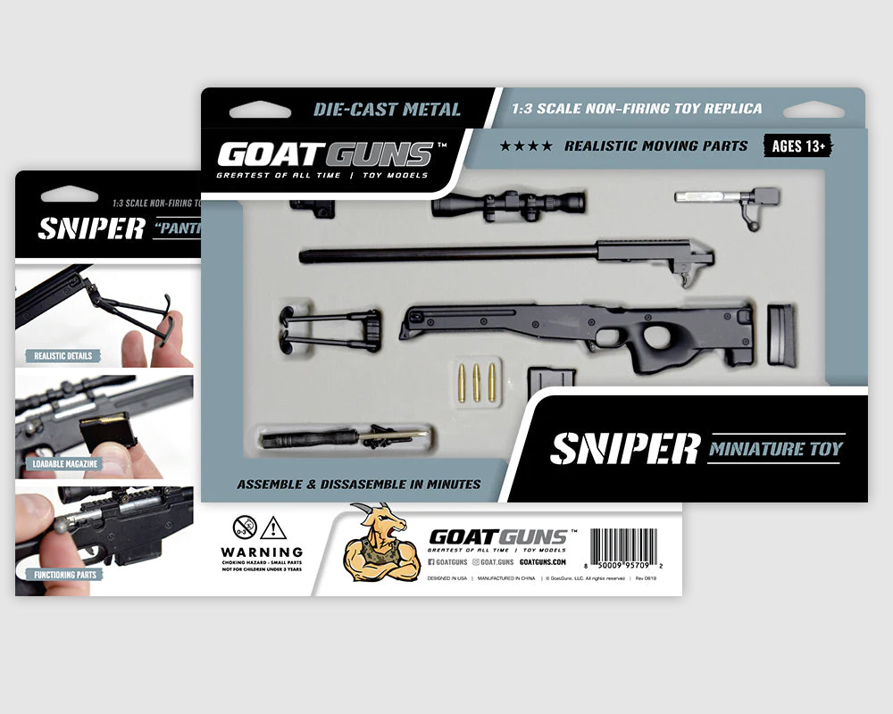 GoatGun Die-Cast Toy – Safe Miniature Display Model