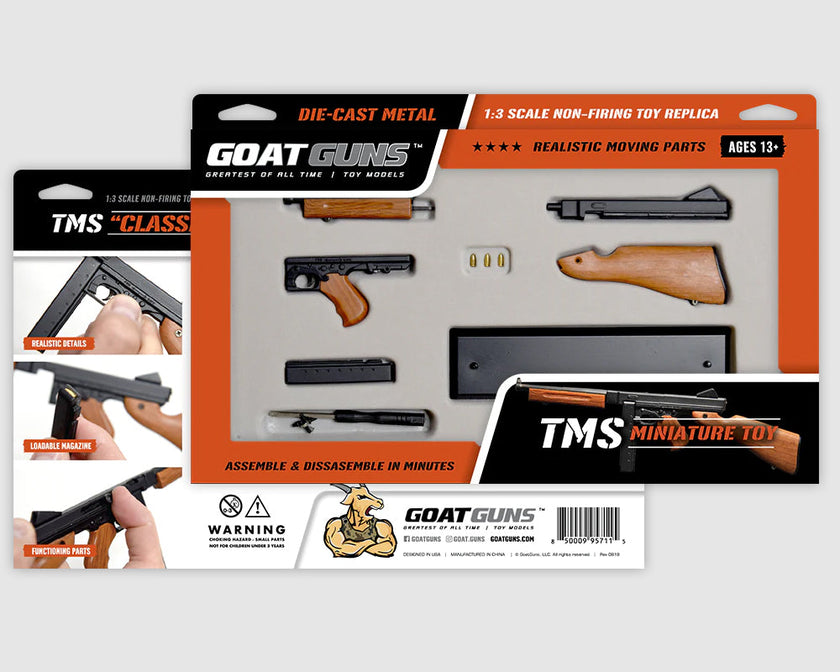 GoatGun Mini Collectible Toy – Metal Die-Cast Display Model