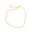 Minimalist Gold Chain Anklet