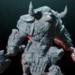 Minotaur with Dual Axes | Medium (1in base) | 5e