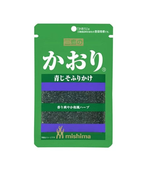 Mishima Kaori Green Shiso Leaf Furikake (15G) [Best Before Date: 2026.10.09]