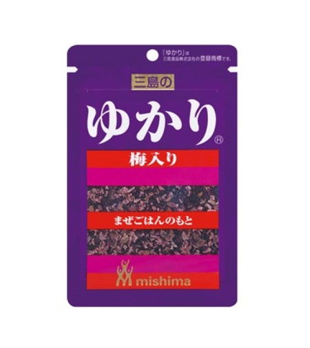 Mishima Yukari Red Shiso Leaf with Ume Plum Furikake (22G) [Best Before Date: 2025.12]