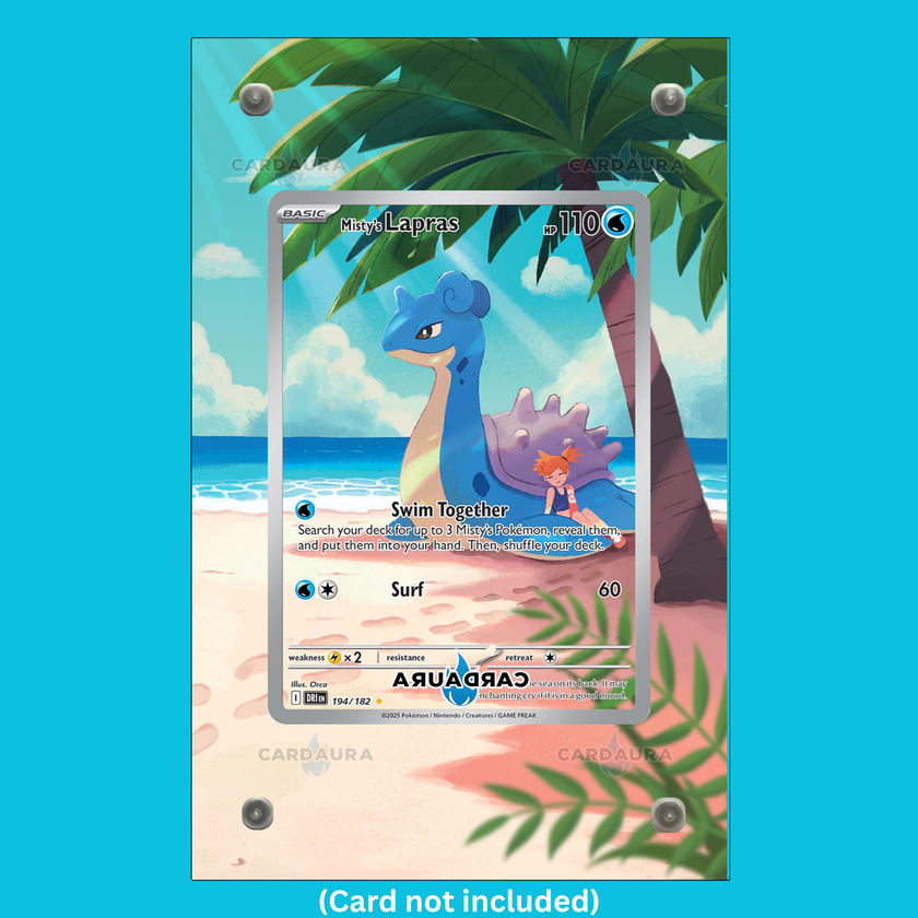 Misty's Lapras 194/182 Destined Rivals (Ungraded) Display Case