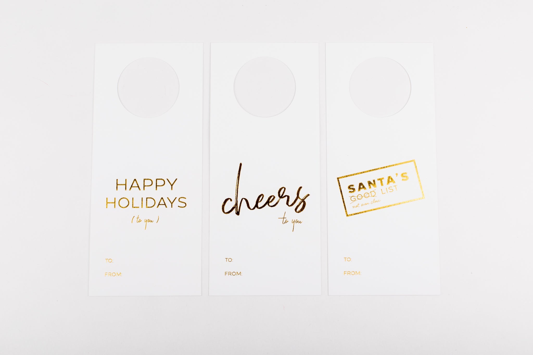 Variety Pack - Gold Embossed