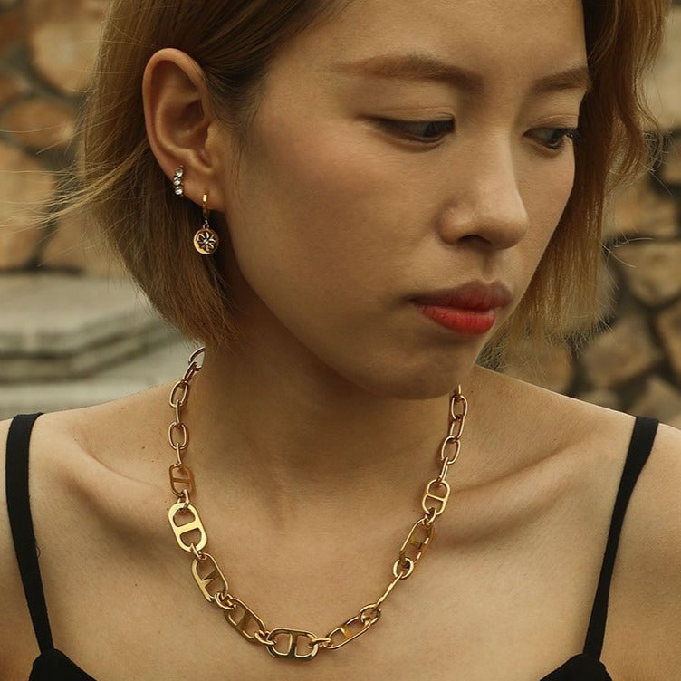 GRACE : Boucles d'oreilles Trio en Zirconium