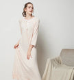 Modal Long Small Floral Pajamas For Women