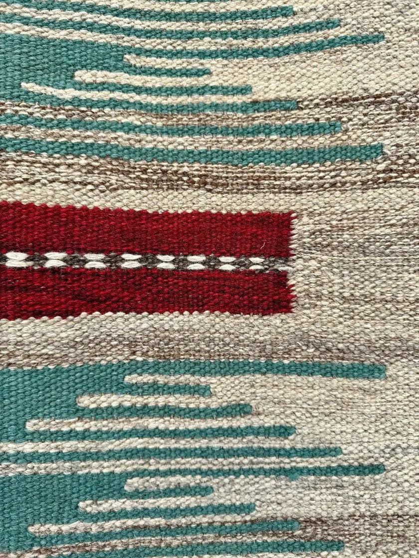 Modern Persian Kilim | 4' x 6' 6