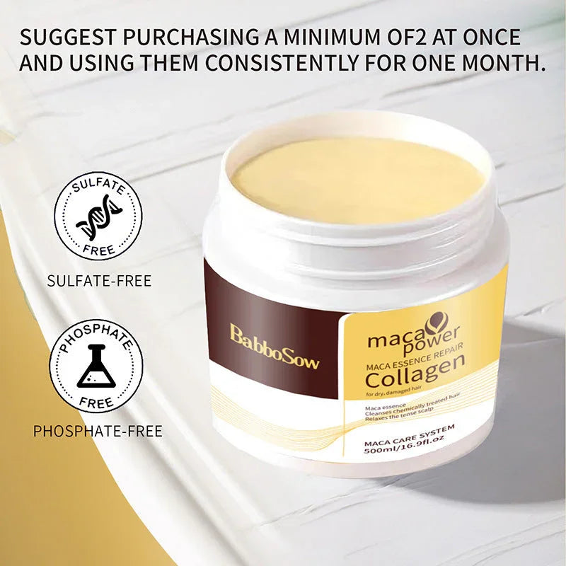 Collagen Hair Mask with Essential Oil
