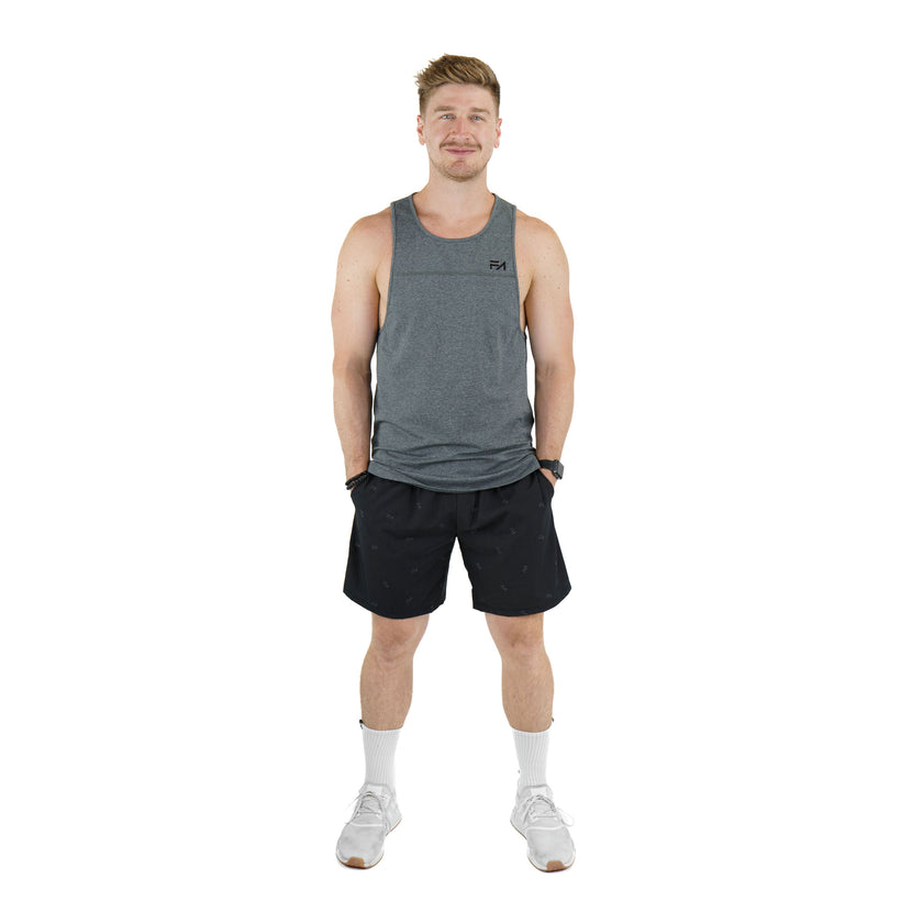 FA Momentum Tank Heather Char