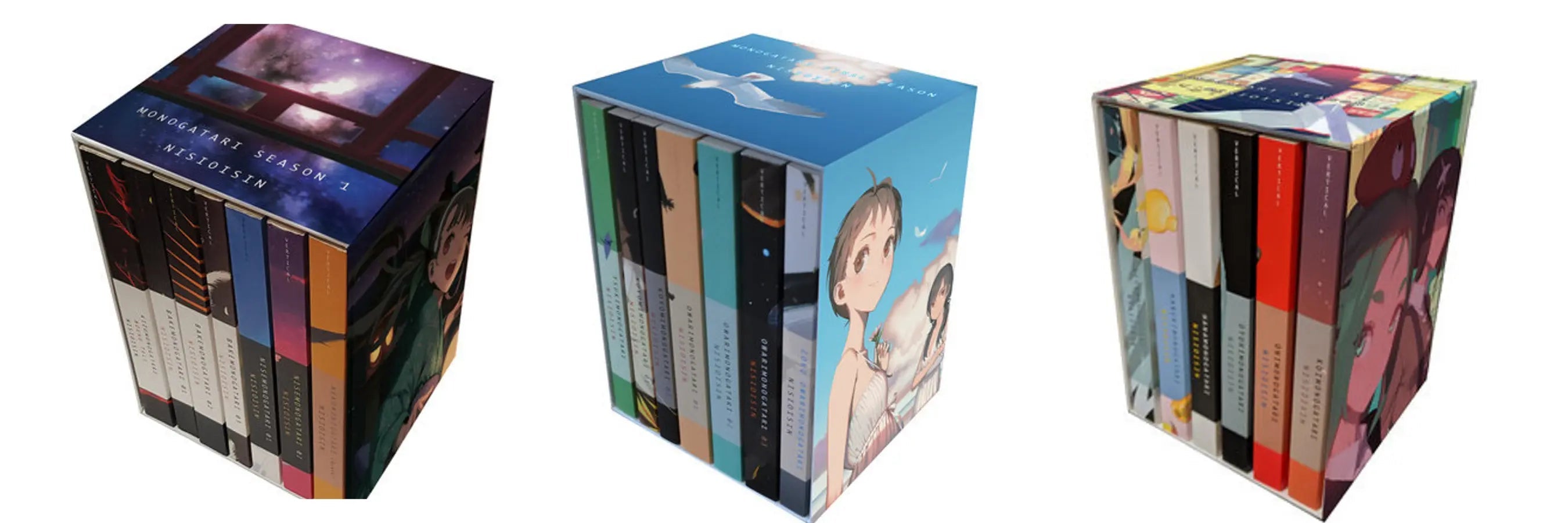 MONOGATARI Complete Series Box Set Bundle ( Novel Box Sets 1-3)