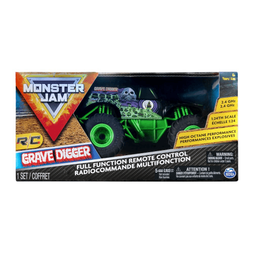 Monster Jam - Rc 1:24 Scale - Assorted