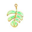 Monstera Leaf Pendant Necklace