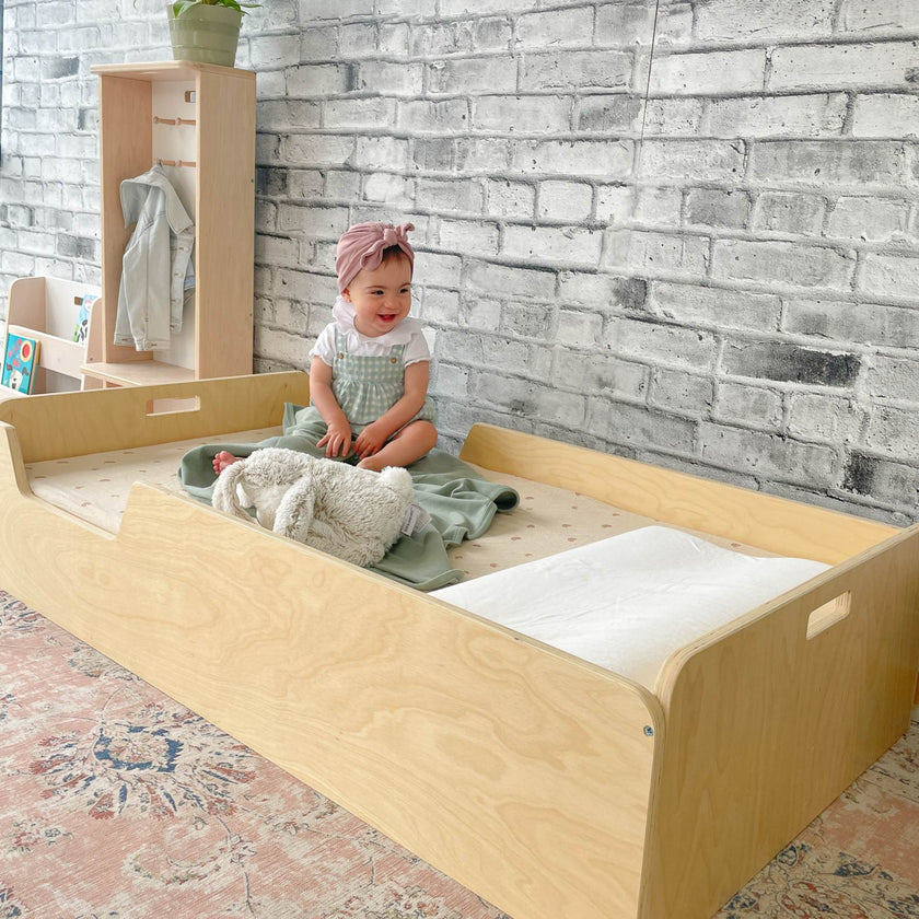 APPLE CRIB - Lit Montessori au sol avec barrières