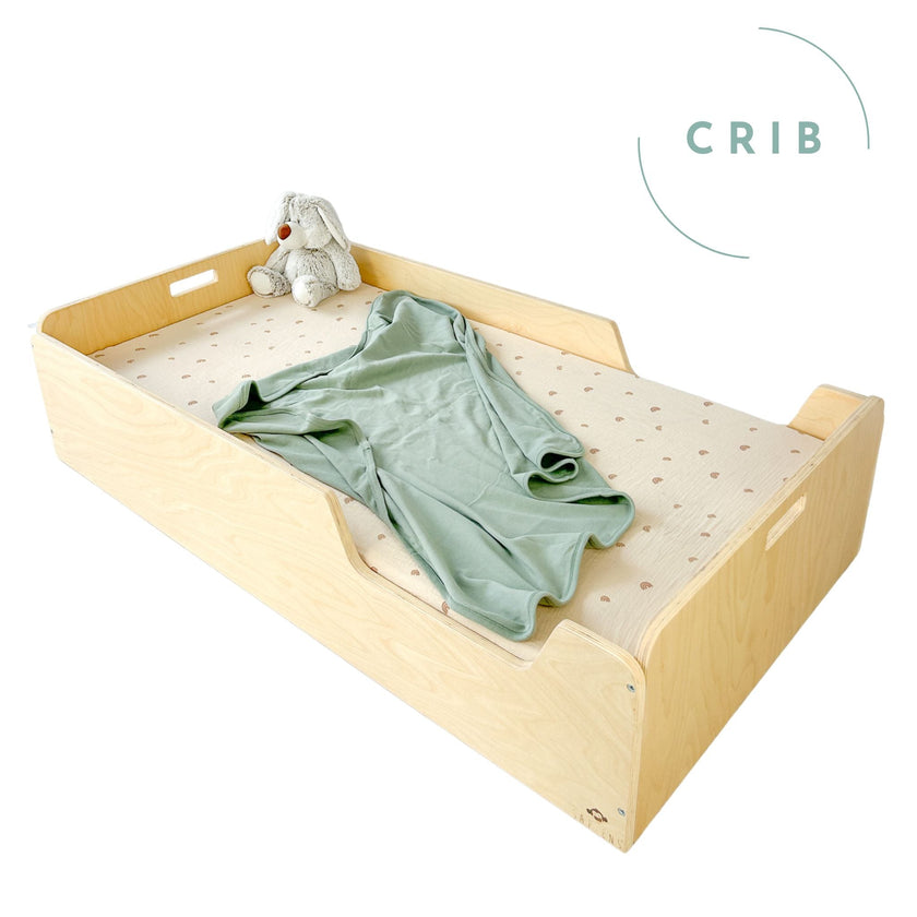 APPLE CRIB - Lit Montessori au sol avec barrières