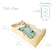 APPLE CRIB - Lit Montessori au sol avec barrières