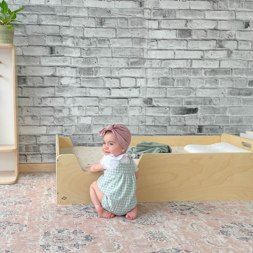 APPLE CRIB - Lit Montessori au sol avec barrières
