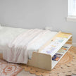 CHERRY TWIN - Montessori Floor Bed with Shelves