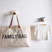 Serene & Stylish Off-White Family Bag