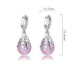 Moonlight Opal Silver Tears Earrings