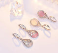 Moonlight Opal Silver Tears Earrings