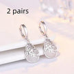 Moonlight Opal Silver Tears Earrings