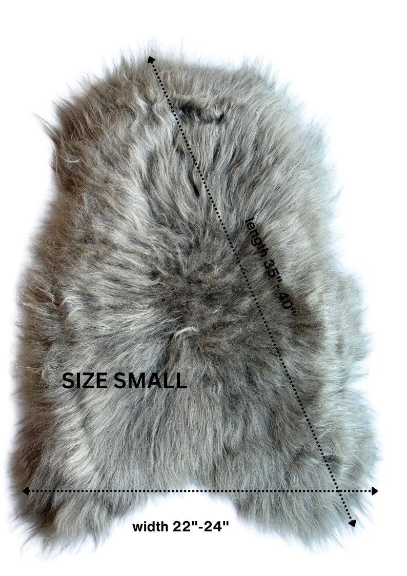 Olive Green Icelandic Sheepskin