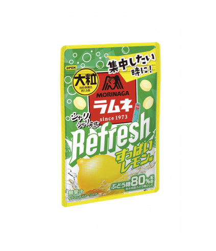 Morinaga Ramune Refresh Sour Lemon (30G) [Best Before Date: 2025.11]