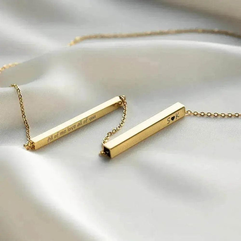 Mother's Day Necklace Inscription DIY
