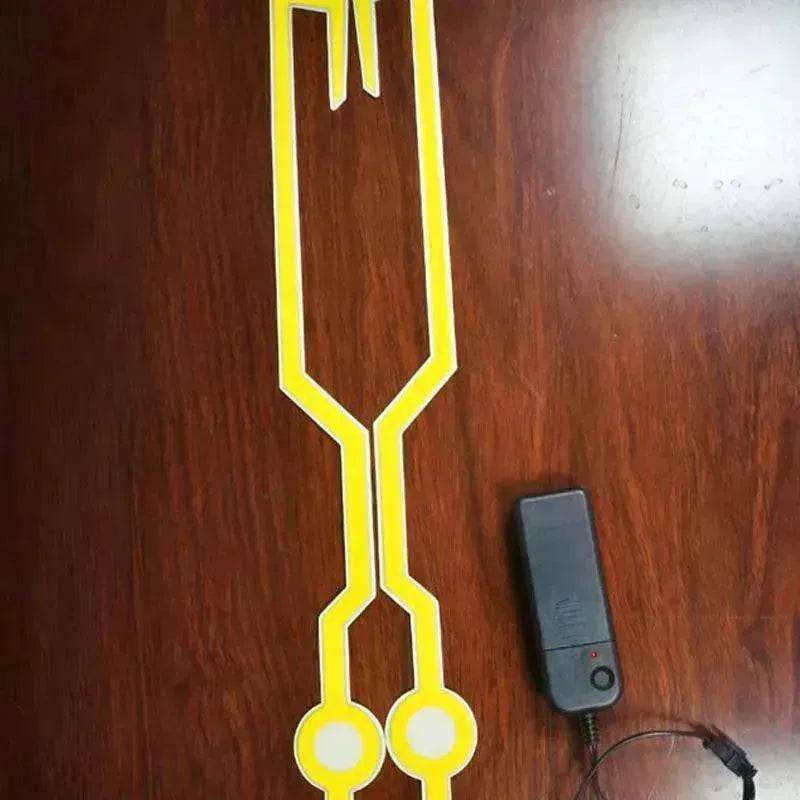 Motorcycle LED Helmet Signal Strip Kit