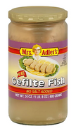 Mrs Adler - Gefilte Fish No Salt KPY