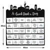 Mubarak Eid Ramadan Fabric Wall Calendar