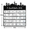 Mubarak Eid Ramadan Fabric Wall Calendar