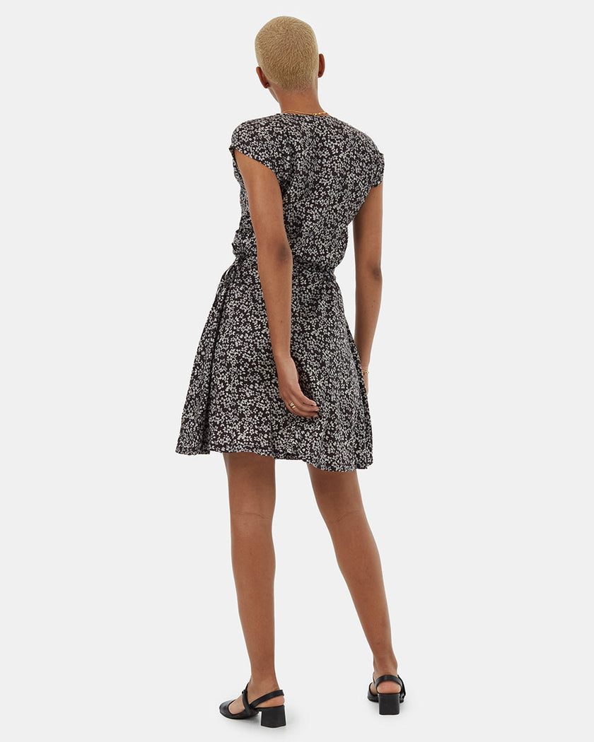 Woven Wrap Dress