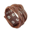 Multi-layer Vintage Cowhide Rope Men's Bracelet
