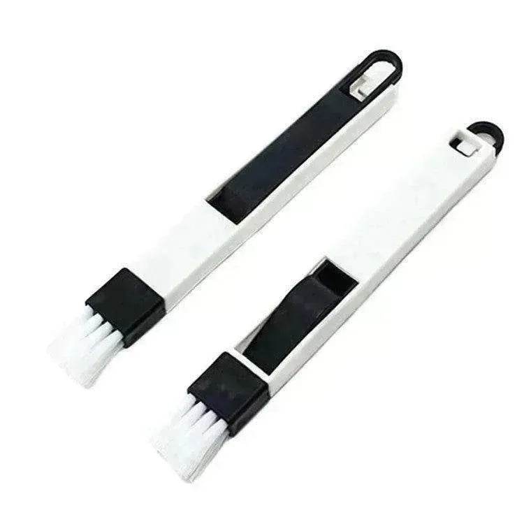 Multi purpose Groove Cleaning Brush With Dustpan Gap for Corners