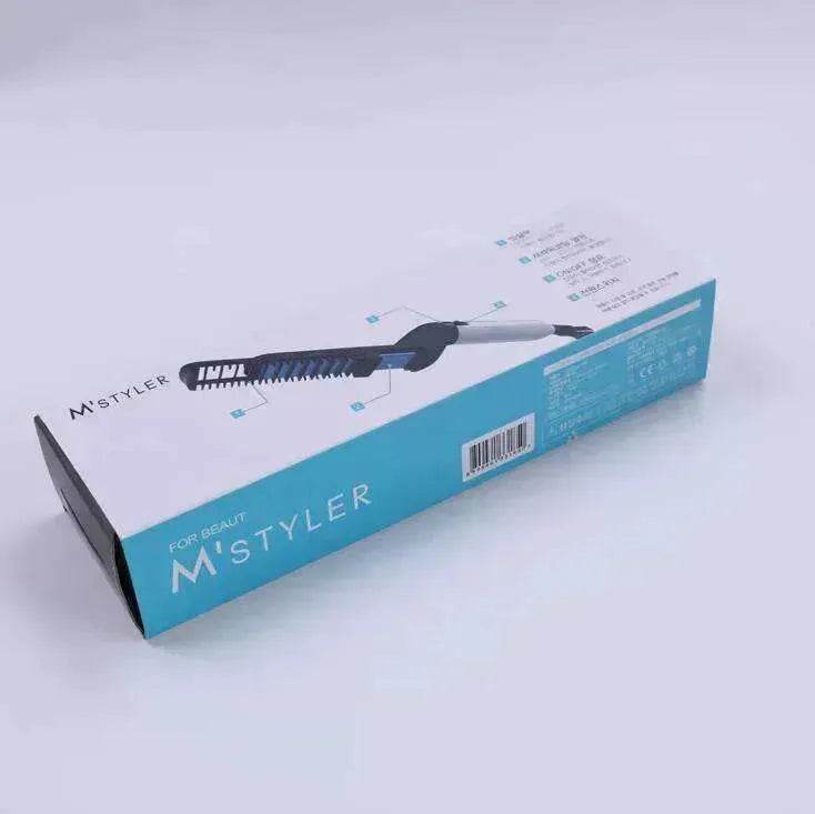 Multifunctional ABS Comb Head and Beard Hair Straightener