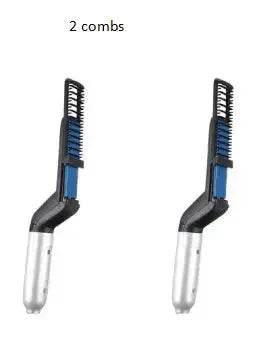Multifunctional ABS Comb Head and Beard Hair Straightener