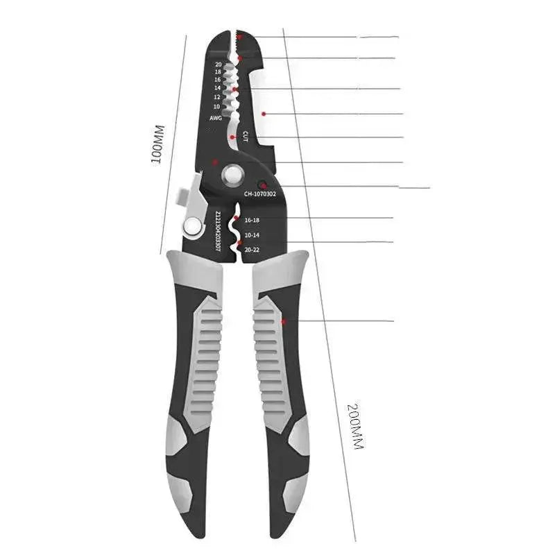 Multifunctional High Carbon Steel Electrician's Special Wire Trimmer