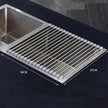 Multifunctional Household Pot Mat Kitchen  Cookware Storage Drainage Rack