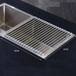 Multifunctional Household Pot Mat Kitchen  Cookware Storage Drainage Rack