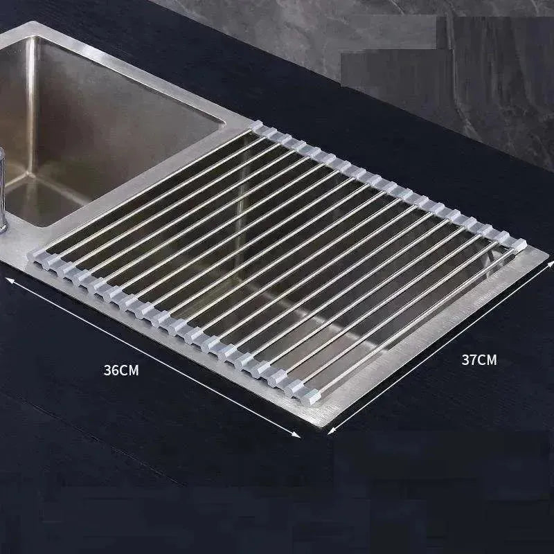 Multifunctional Household Pot Mat Kitchen  Cookware Storage Drainage Rack