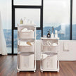 Multifunctional Laundry Basket Mobile Foldable Dirty Clothes Basket Storage Rack