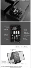 Multifunctional Travel Survival Card All in One Data Cable