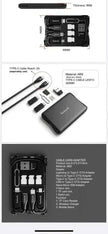 Multifunctional Travel Survival Card All in One Data Cable
