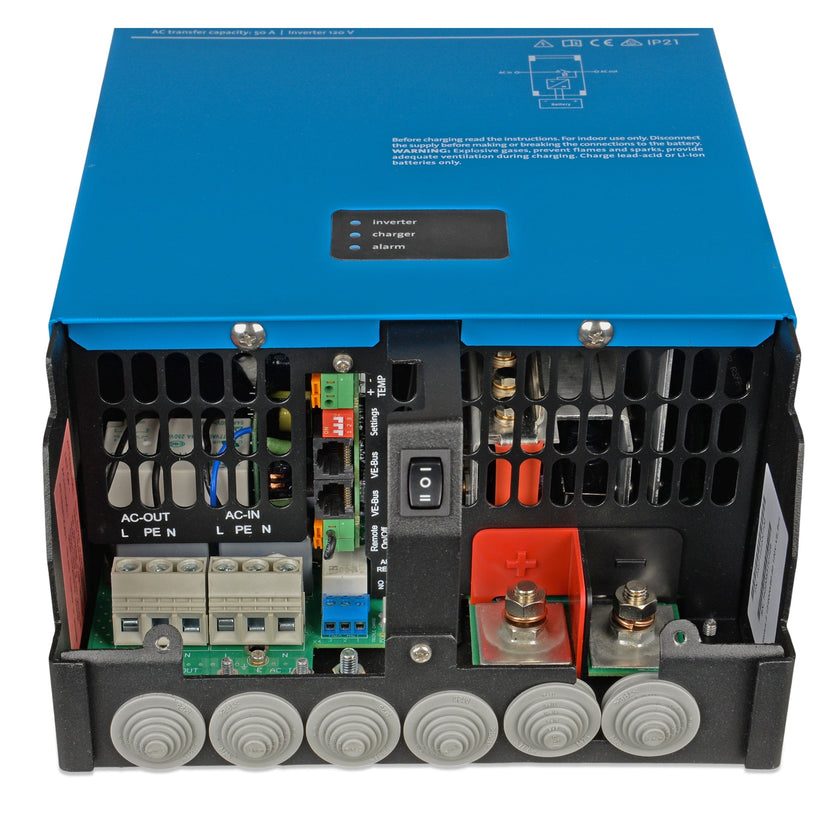 Victron Energy MultiPlus 24/2000/50-50 120V VE.Bus (UL Certified) Inverter/Charger | PMP242200102