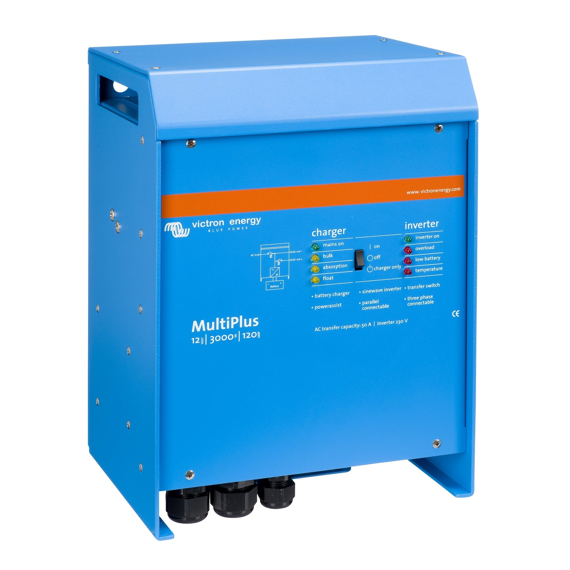 Victron Energy MultiPlus 12/3000/120-50 120V VE.Bus Inverter/Charger | PMP123021102
